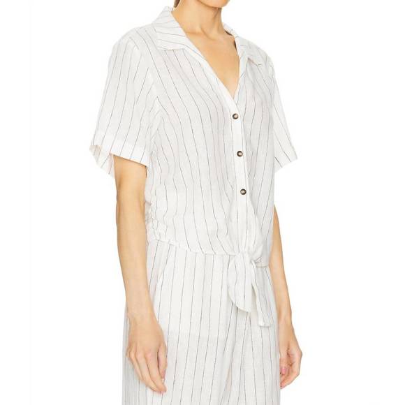 NEW SANCTUARY ocean shirt in biarritz stripe - Picture 2 of 4